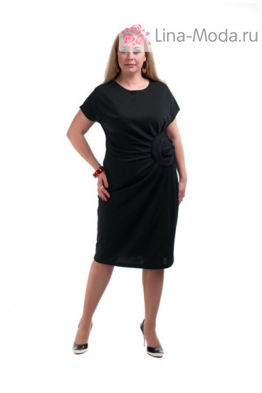 Платье "Олси" 1305009.1 ОЛСИ (Черный)