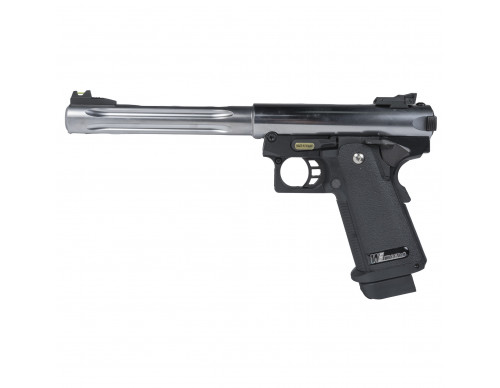 Страйкбольный пистолет (WE) GALAXY HI-CAPA PREMIUM (L) Type R (Silver)