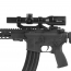Кольца для прицела на RIS GIESSELE 25-30mm Black (DH089A)